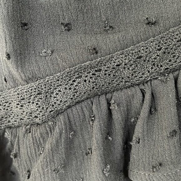 Paige Odelise Clip Dot V-Neck Long Sleeve Black Dress - Size Medium, NWT - Picture 13 of 16